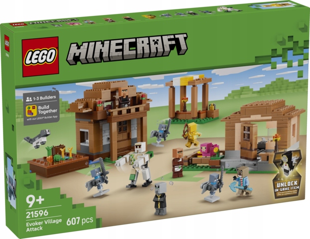 Lego(r) Minecraft 21596 Nájezd Vyvolávačů