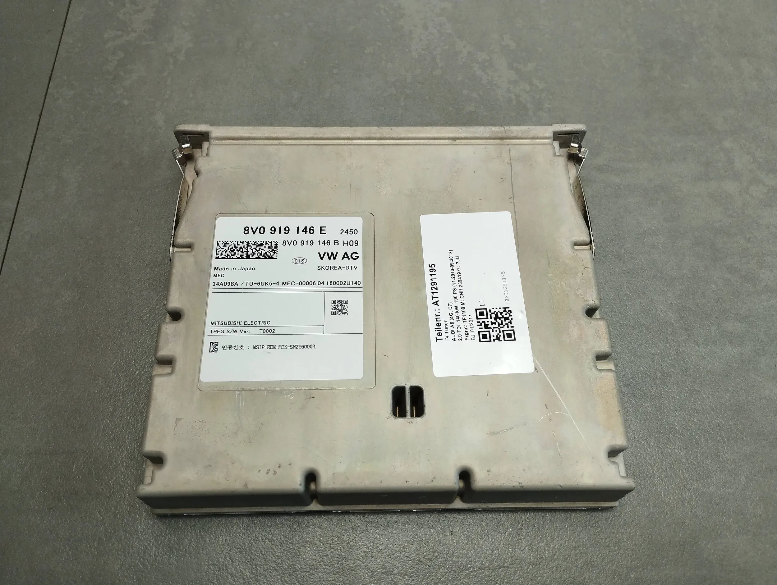Audi A6 C7 4G TUNER TV module 8V0919146E
