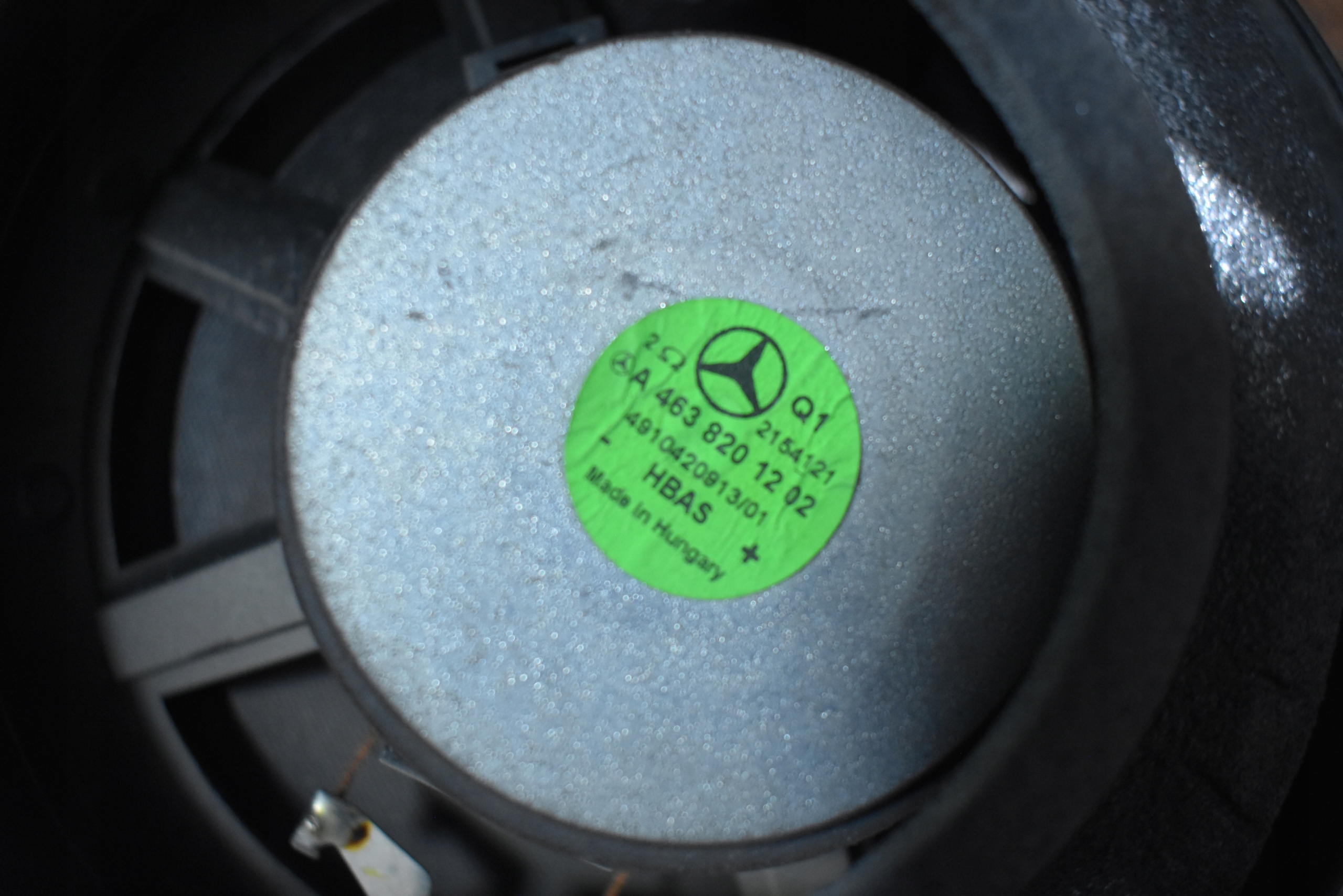IDEALNY speaker MERCEDES W463 1 9