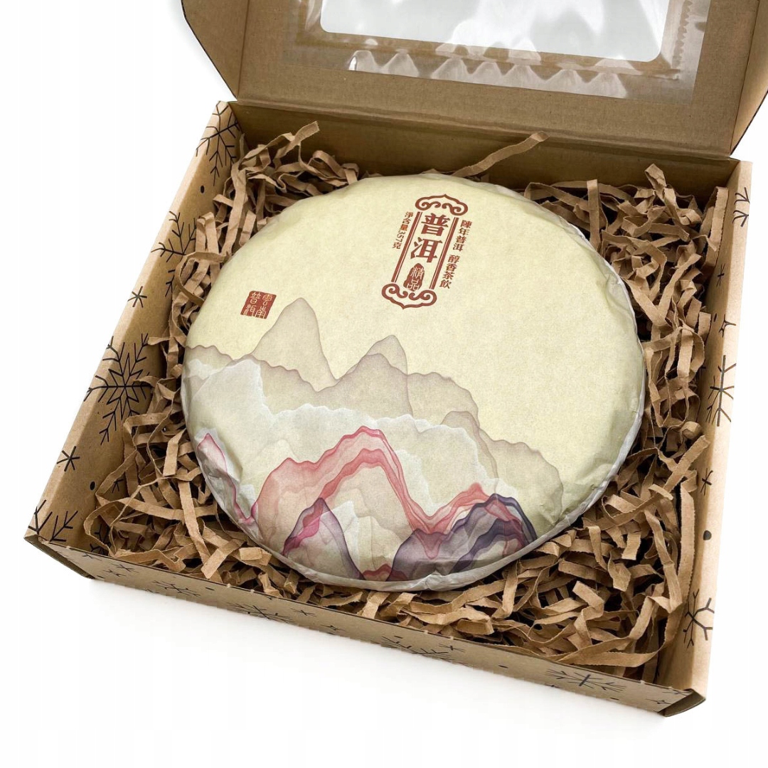 Levně Dárková Sada čaj červený puerh pu-erh povzbuzující Jako Dárek