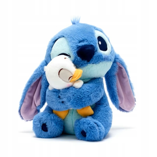 LILO ÉS STICH NAGY PLÜSS JÁTÉK KACSA STITCH KABALAFIGURA 35CM 2IN1