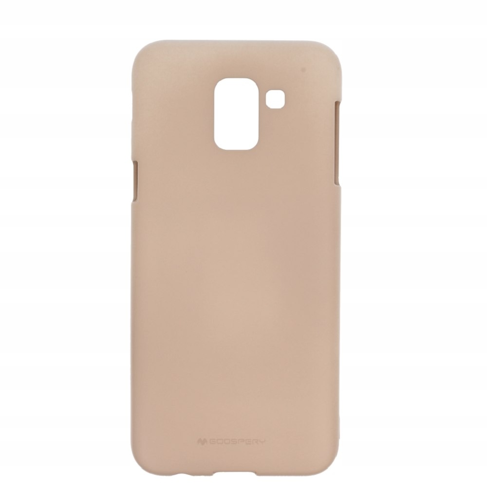 

Etui Soft Jelly Samsung J6+ J6 Plus piaskowe