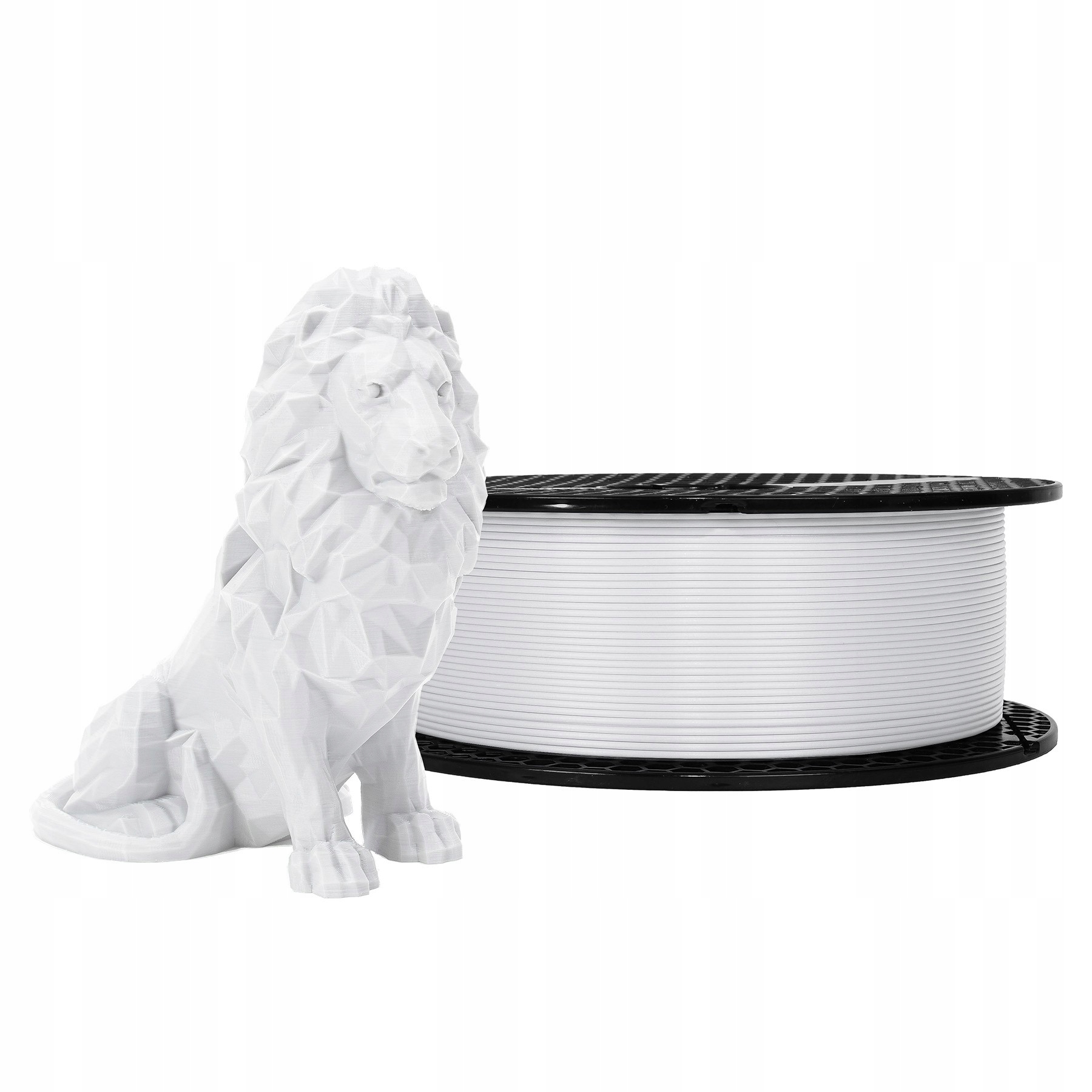 Filament 3D Prusament Pla Pristine White Śniezny Biały 1kg 1,75mm