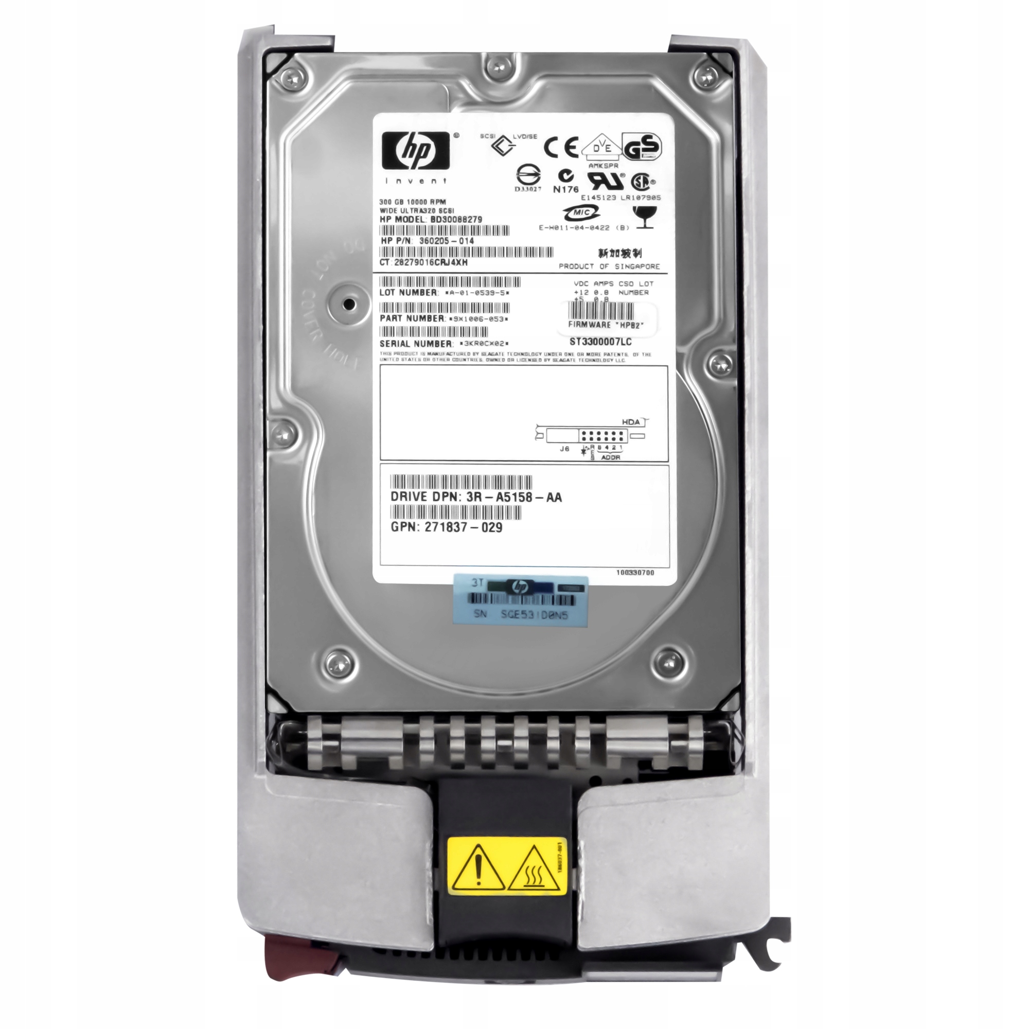 Hp 360205-014 300GB 10K Scsi U320 3.5'' BD30088279