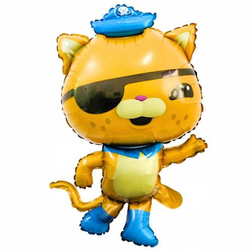 Balon foliowy OKTONAUCI KOCURRO kot urodziny 71cm EAN (GTIN) 6309961614986