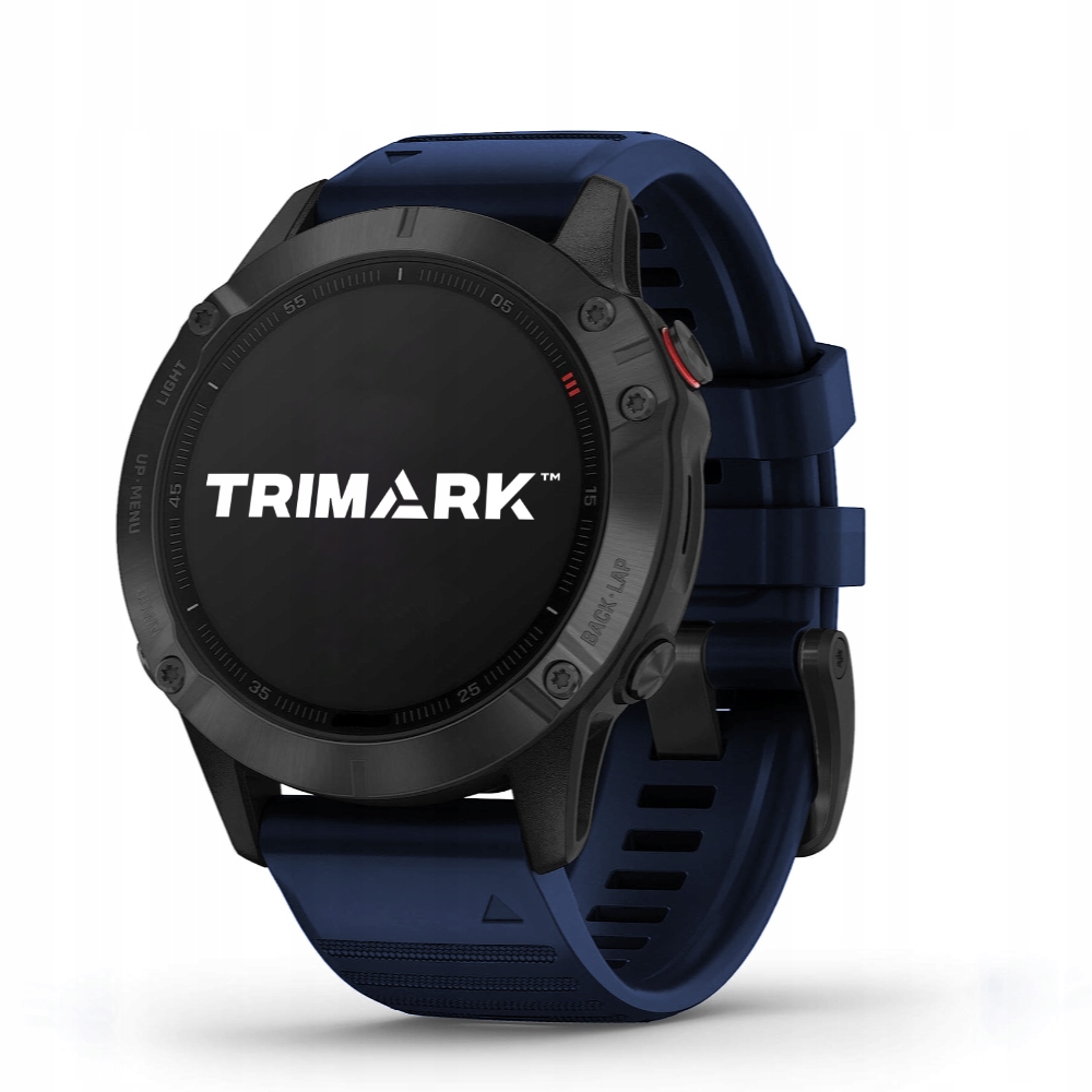 Silikonowy pasek premium QuickFit 22 mm do GARMIN Fenix 6 7 8 - 47mm Epix 2 Marka TRIMARK