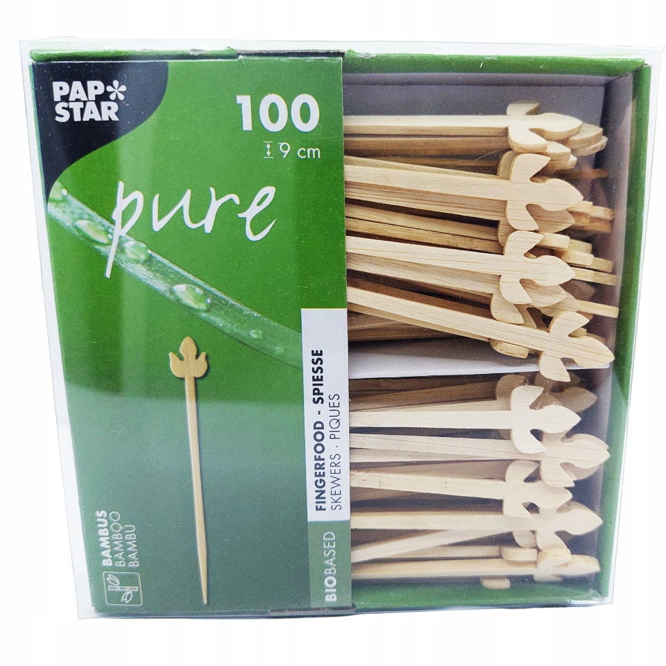 Wykałaczki pikery patyczki bankietowe grube Lilia Lilly 9cm 100szt. Rodzaj wykałaczki