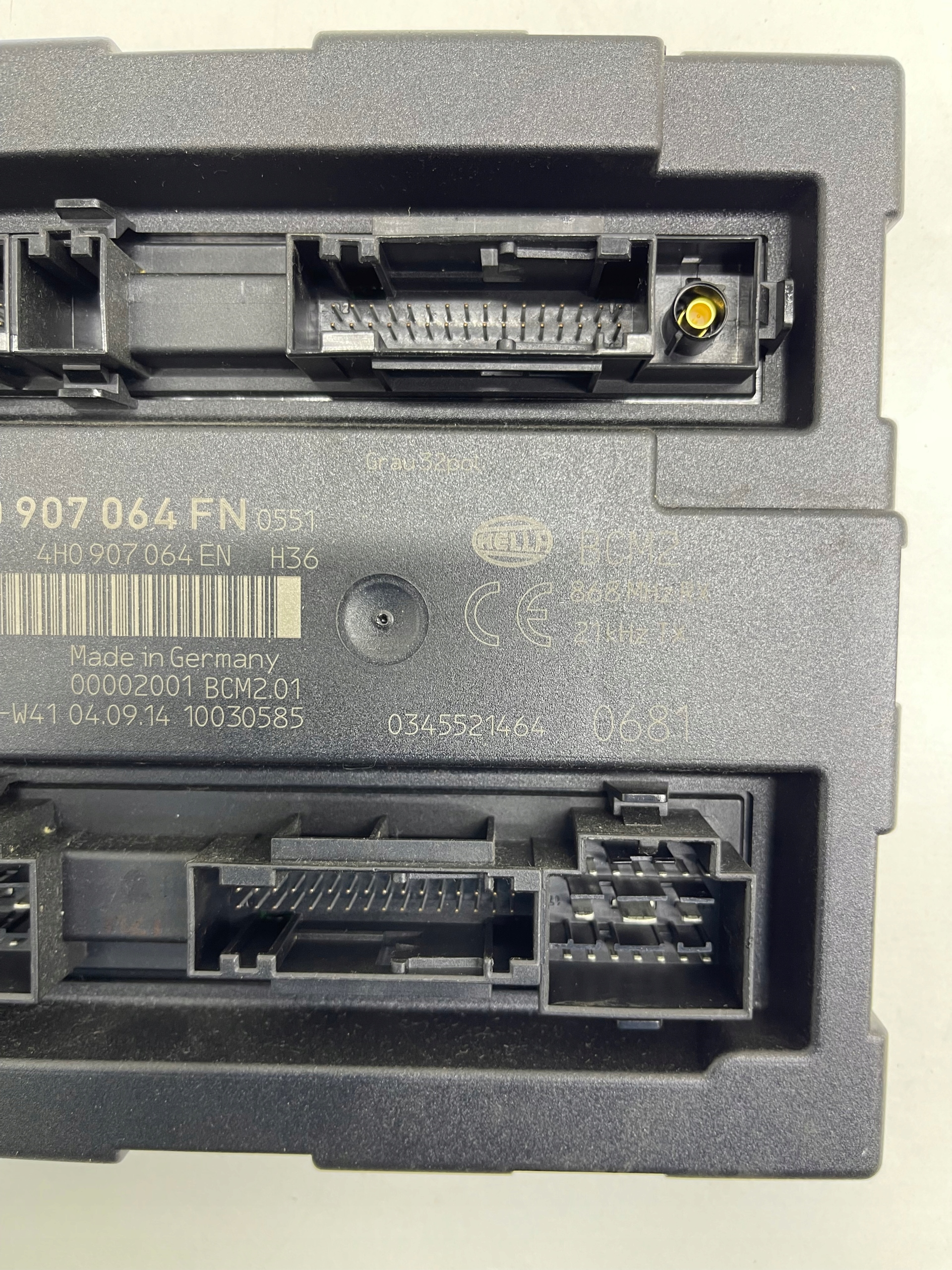 AUDI A7 A6 C7 module control unit komfortu BCM 2 868MHz LEGALNY!