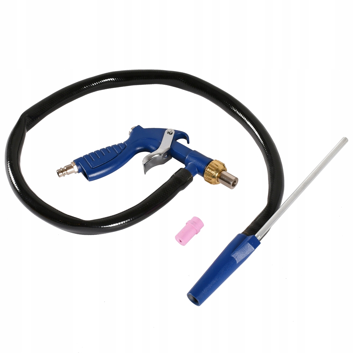PISTOLET DO PIASKOWANIA Z WĘŻEM PIASKARKA + DYSZE Kod producenta G01193