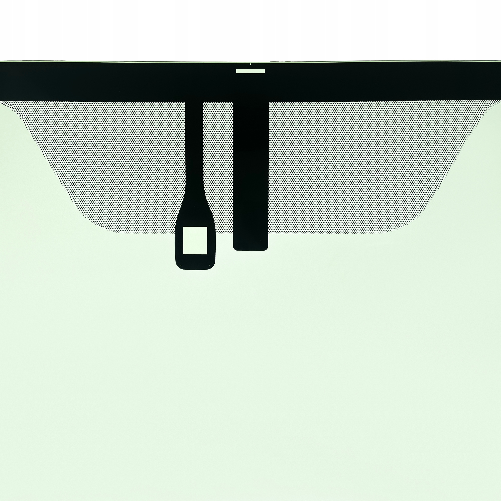 SZYBA CZOŁOWA PRZEDNIA TOYOTA PRIUS XW30 2009-2015 SENSOR ZIELONA NOWA Producent części XYG