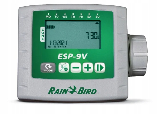 Batériový ovládač Rain Bird ESP-9V 4 sekčný, 5 rokov záruky
