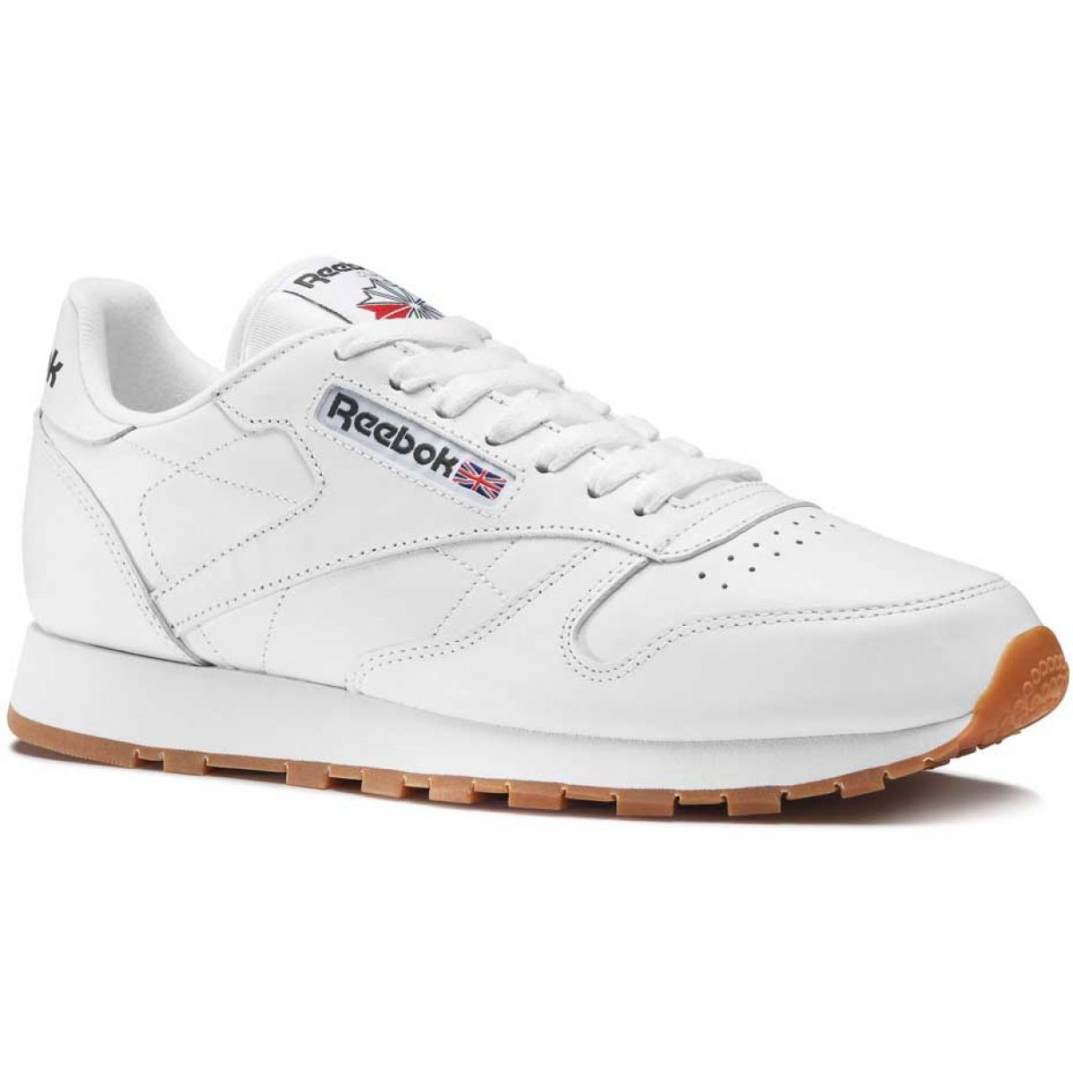 

Buty męskie Reebok Cl Lthr białe 49799 r.42,5