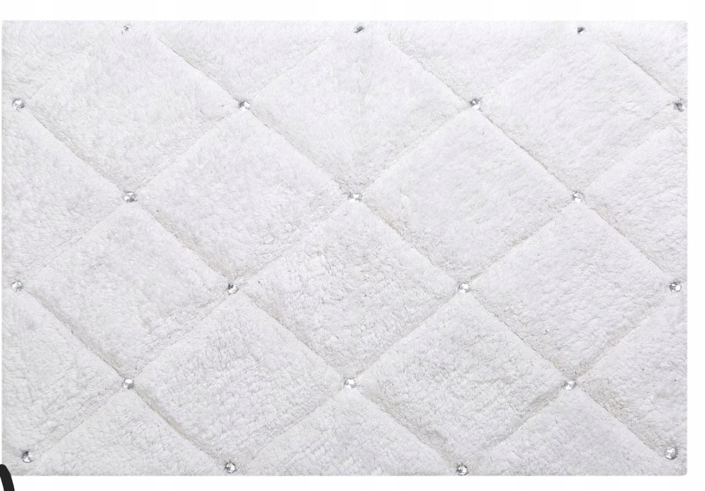 

Dywanik kryształki 60x90 biały glamour chic 2