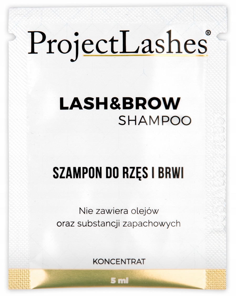 SZAMPON DO RZĘS ProjectLashes KONCENTRAT 5 ml neutralne 7,2pH