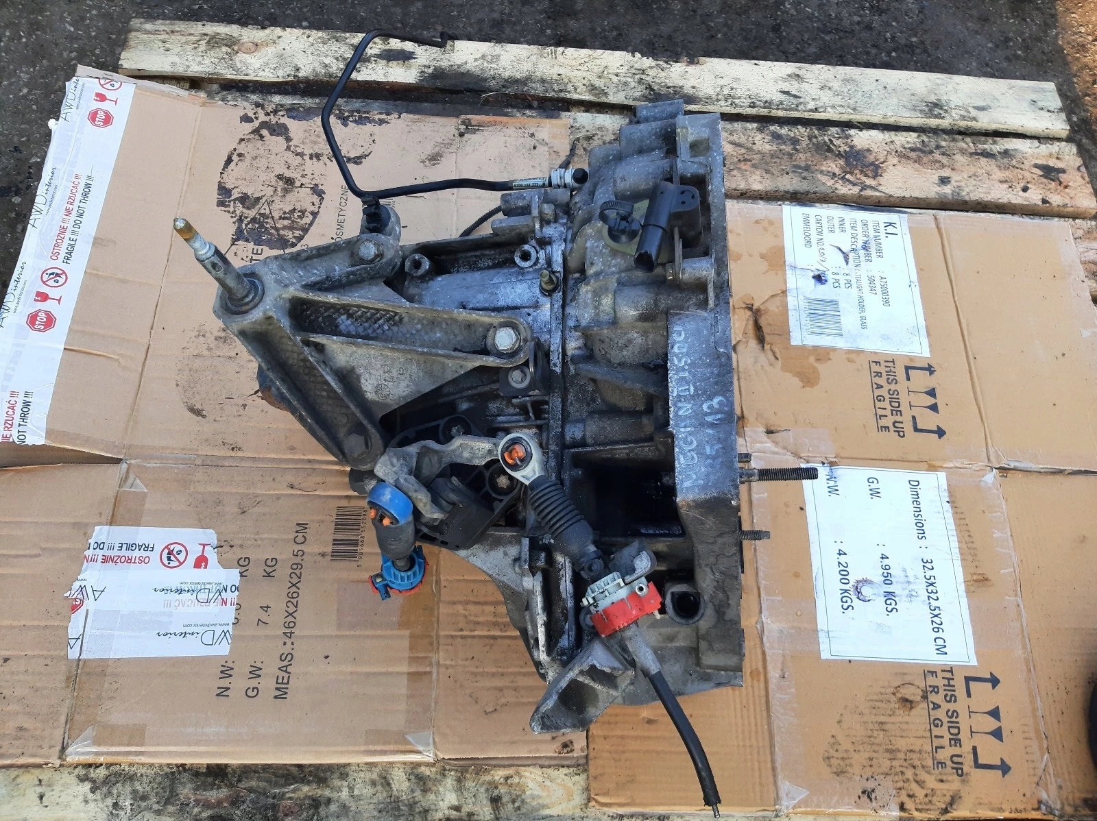 SKRZYNIA BIEGÓW MANUALNA RENAULT MEGANE ii JR5113 1.5 DCI