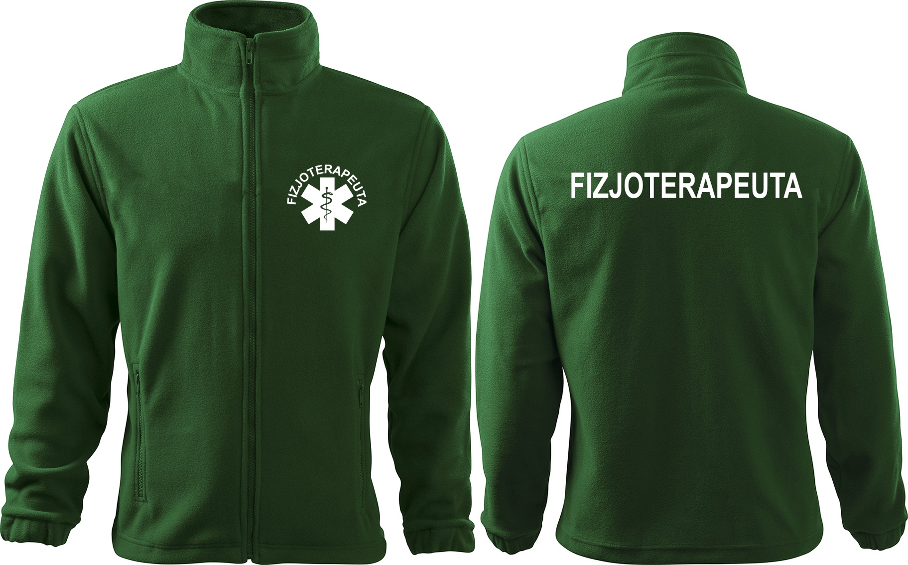 

Polar medyczny Haft Fizjoterapeuta męski Xs zielon