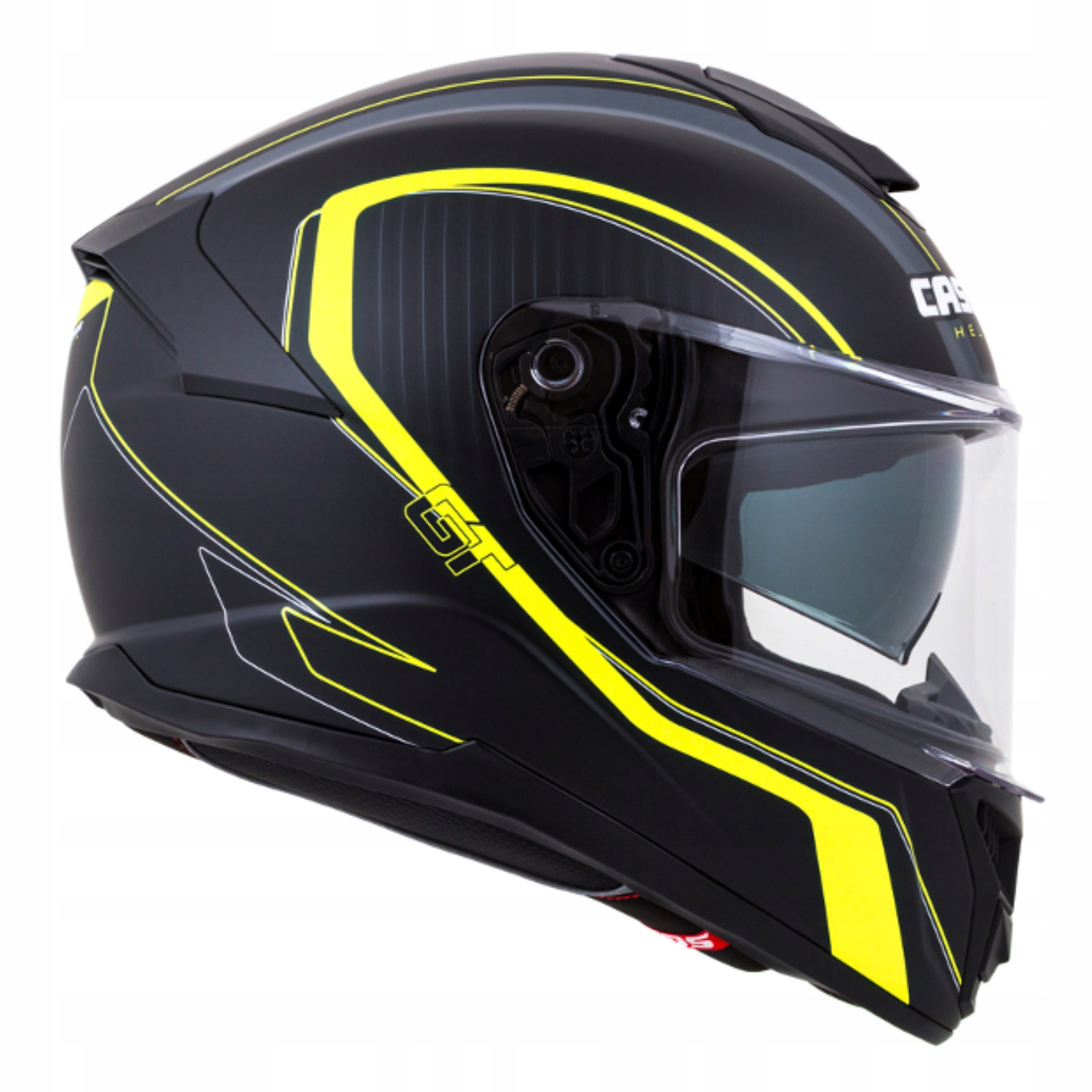CASSIDA KASK MOTOCYKLOWY GT 2 Z WŁÓKNA + PINLOCK M Rozmiar M