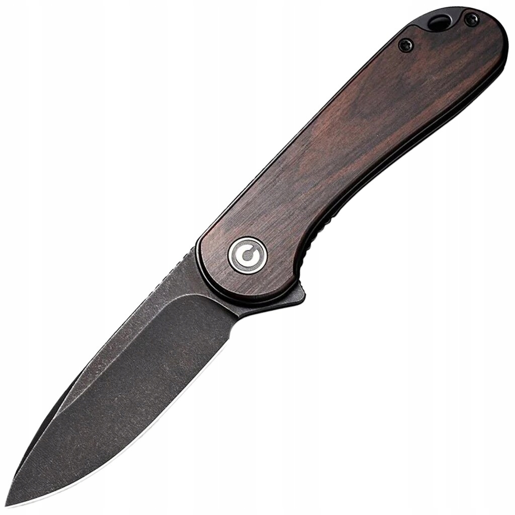 Nůž s klipem Edc Civivi D2 Elementum Flipper C907W Ebony Wood