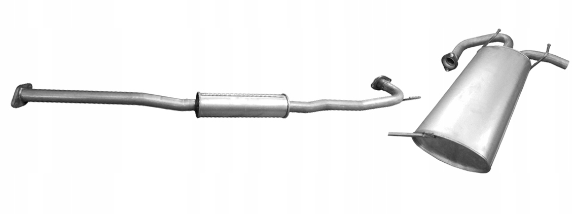 NISSAN X-TRAIL 2.0 2.5 ГЛУШНИК СЕРЕДНЬОГО КІНЦЯ