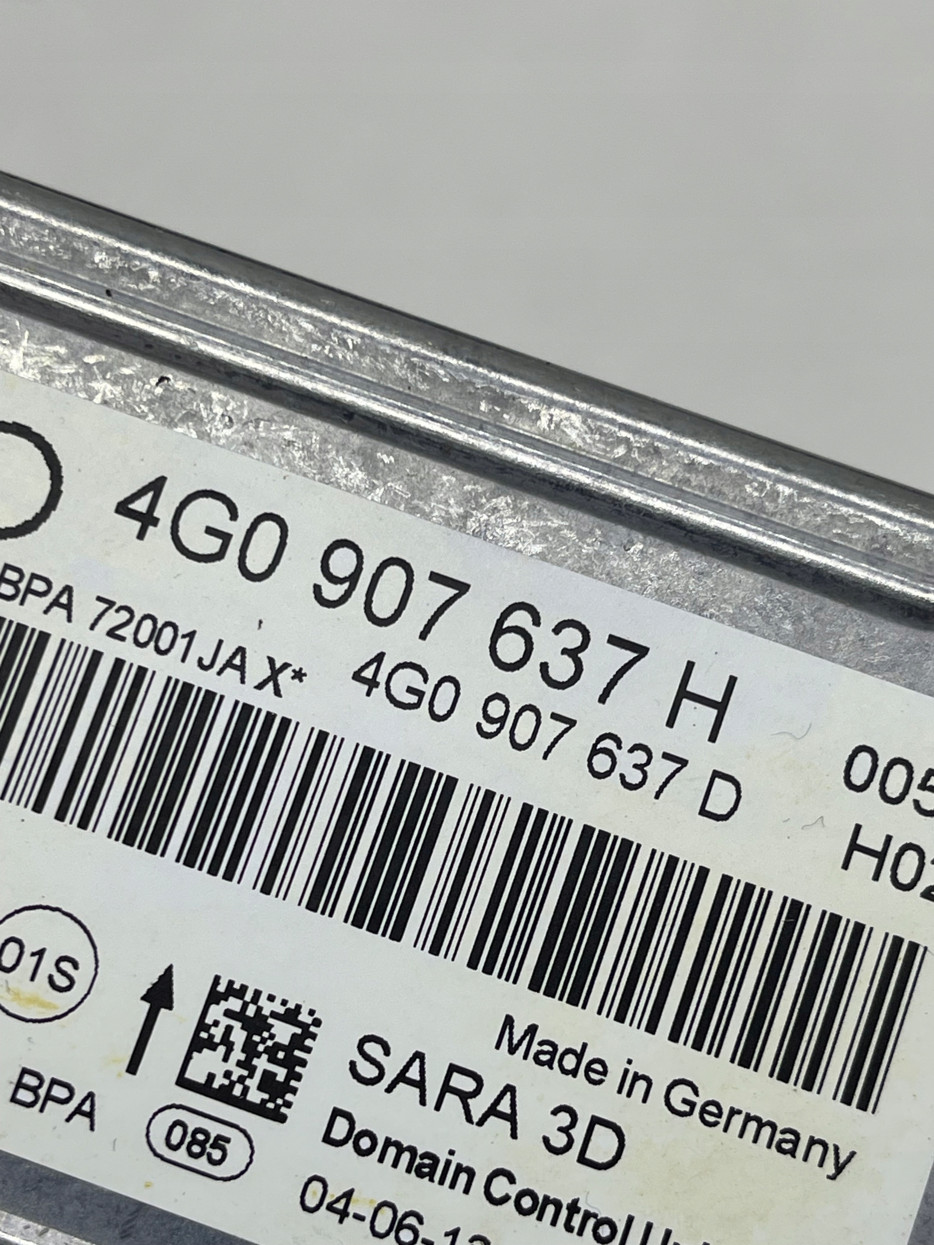 AUDI A6 C7 module sensor sensor przyspieszenia LEGALNY!