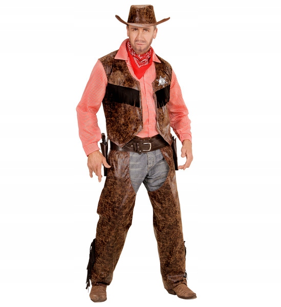 Kostým Kovboj Šerif Divoký Západ 3 Díly S