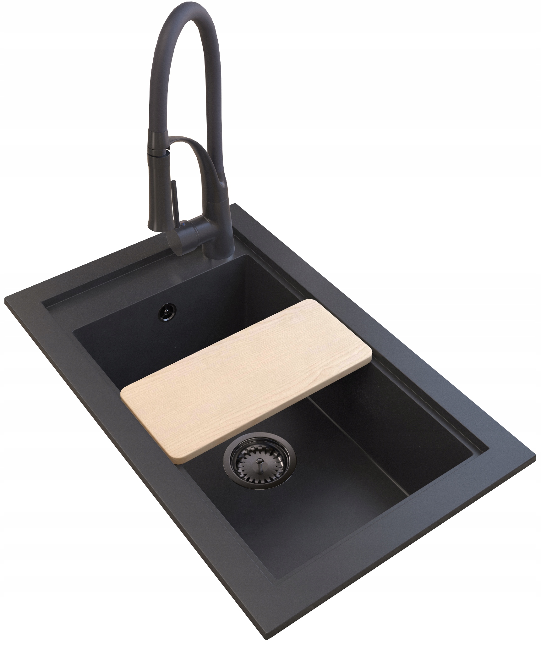 

Nexo Zlewozmywak Granitowy Panama Granitan Zestaw