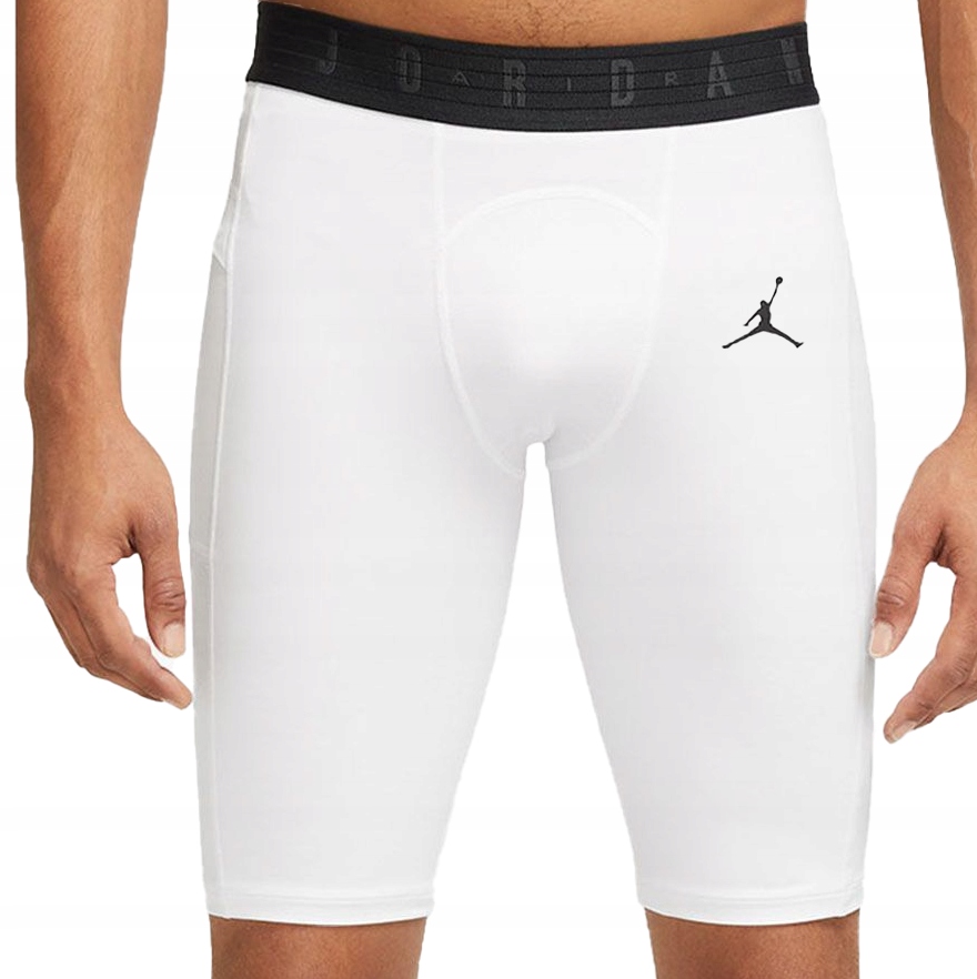 Męskie Spodenki Kompresyjne Nike Jordan Dri-FIT Kieszeń CV8486-100 3XL