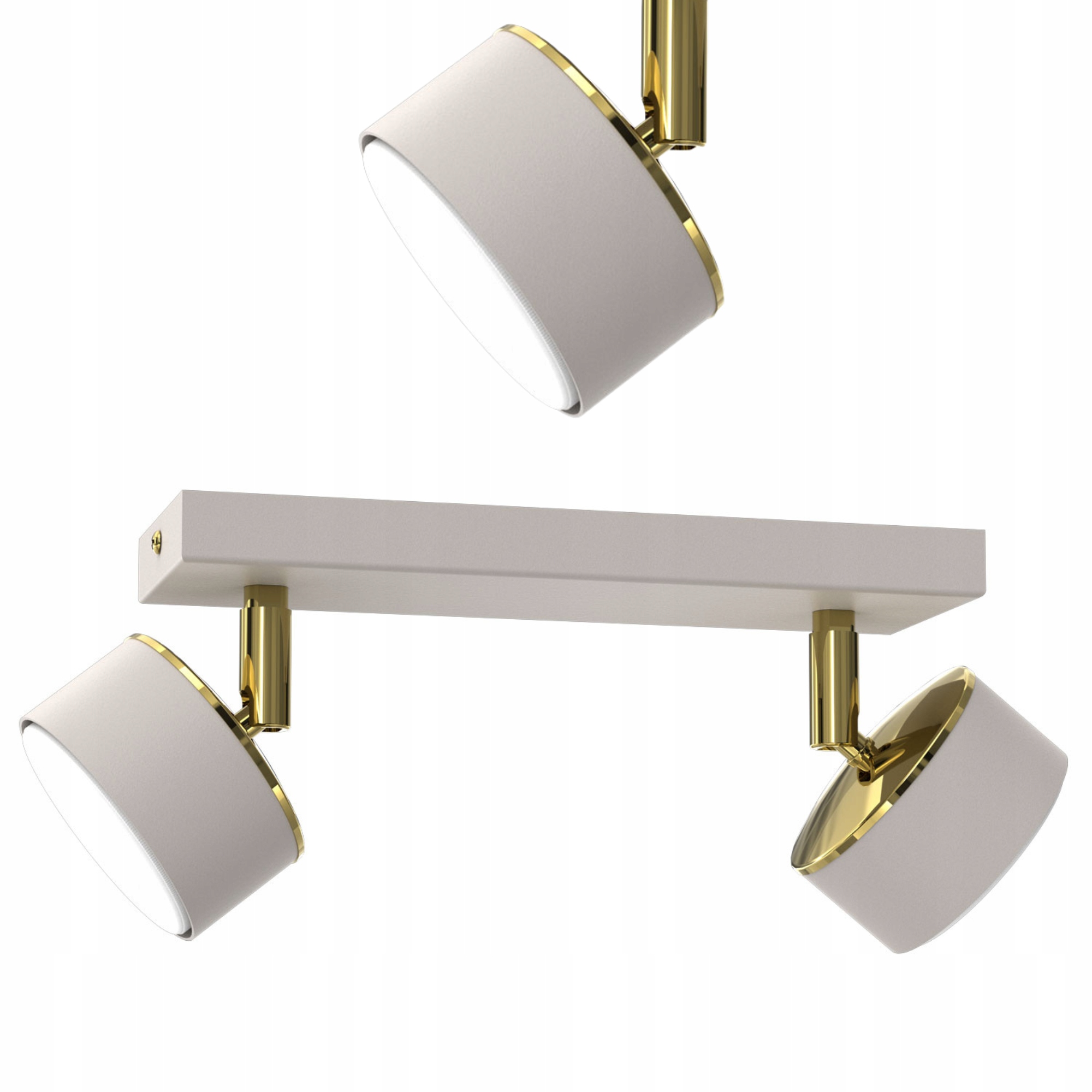 Stropní Svítidlo Stropní Spot Reflektor Světlý Kašmír Zlatý GX53 Led Stropní Lišta