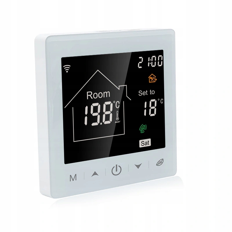 Pokojový termostat pro podlahové topení WiFi Tuya 3A Nc/no Pc suchý kontakt ovládání