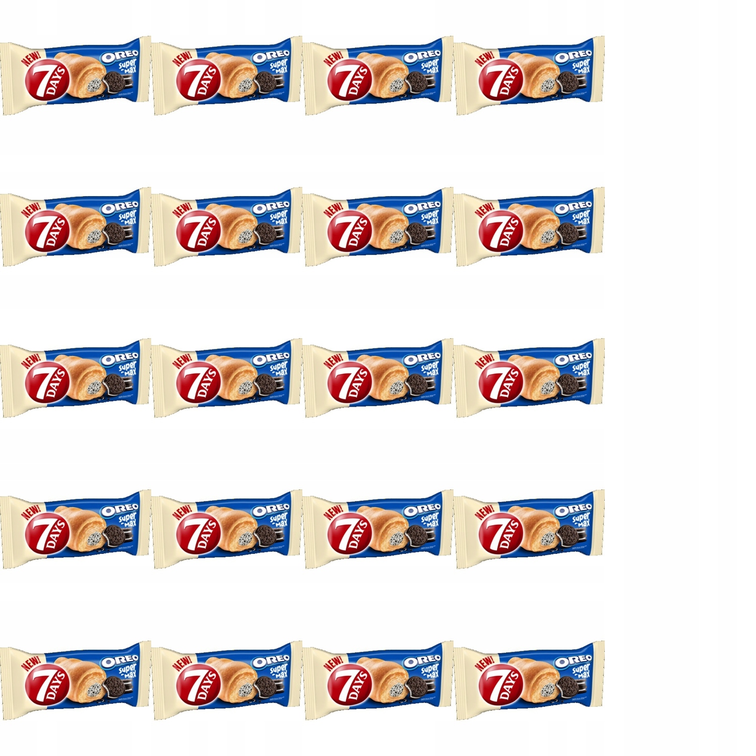20x 98g 7DAYS oreo rogalik Karton