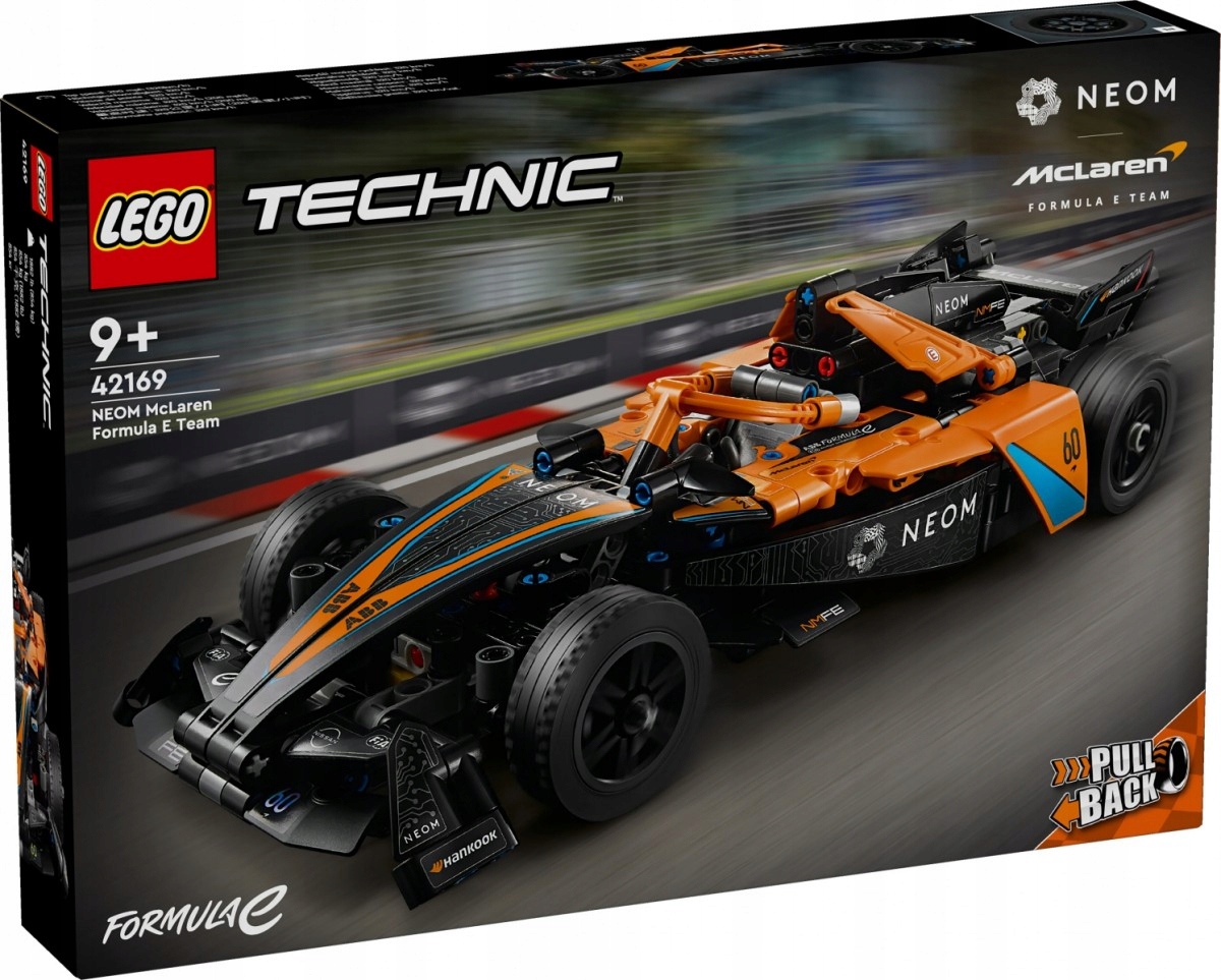 Lego Stavebnice Technic 42169 Neom McLaren Formula E Race Car