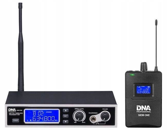 Dna Siem One profesionálne slúchadlá do uší pre odposluch bezdrôtovo