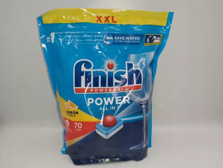 Tablety Finish Power All In 1 Lemon 70 Ks