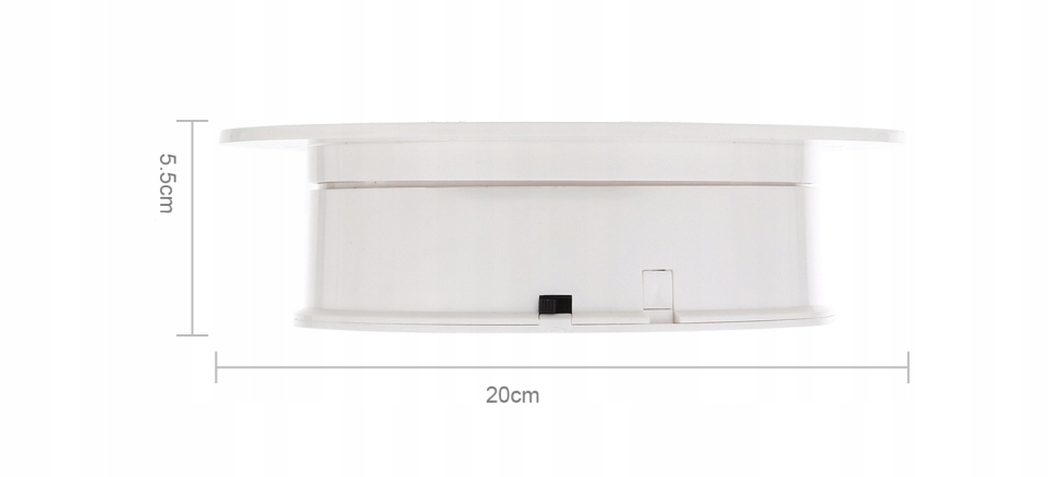 PULUZ OBROTOWA FOTOGRAFICZNA LEKKA PODSTAWKA DO ZDJĘĆ 360 STOPNI 20 X 5,5CM Kod producenta 024515