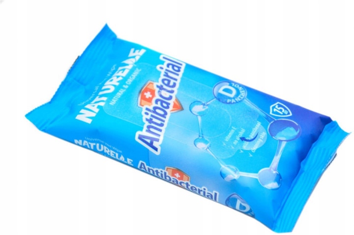 

Naturelle Chusteczki antybakteryjne 15 D-pantenol