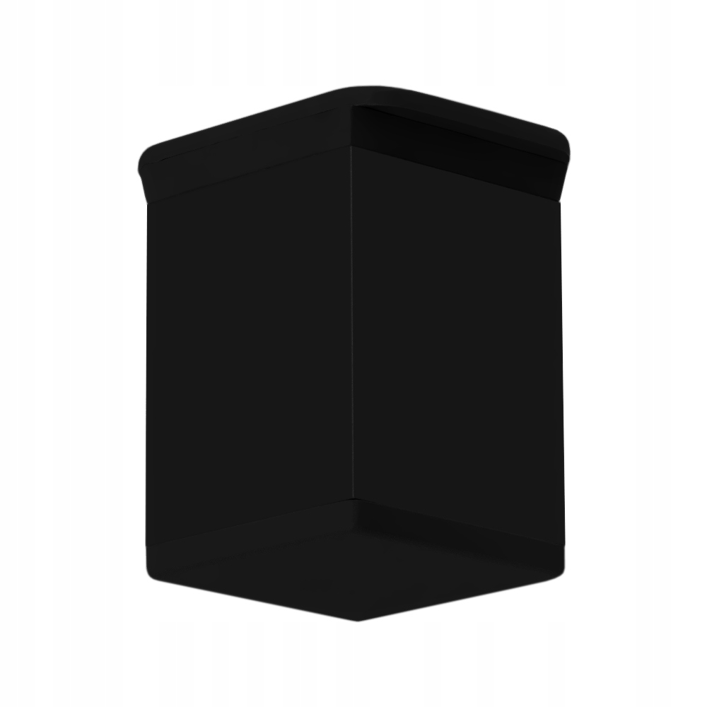 NÓŻKA MEBLOWA NÓŻKA DO MEBLI H60 REGULOWANA CZARNA