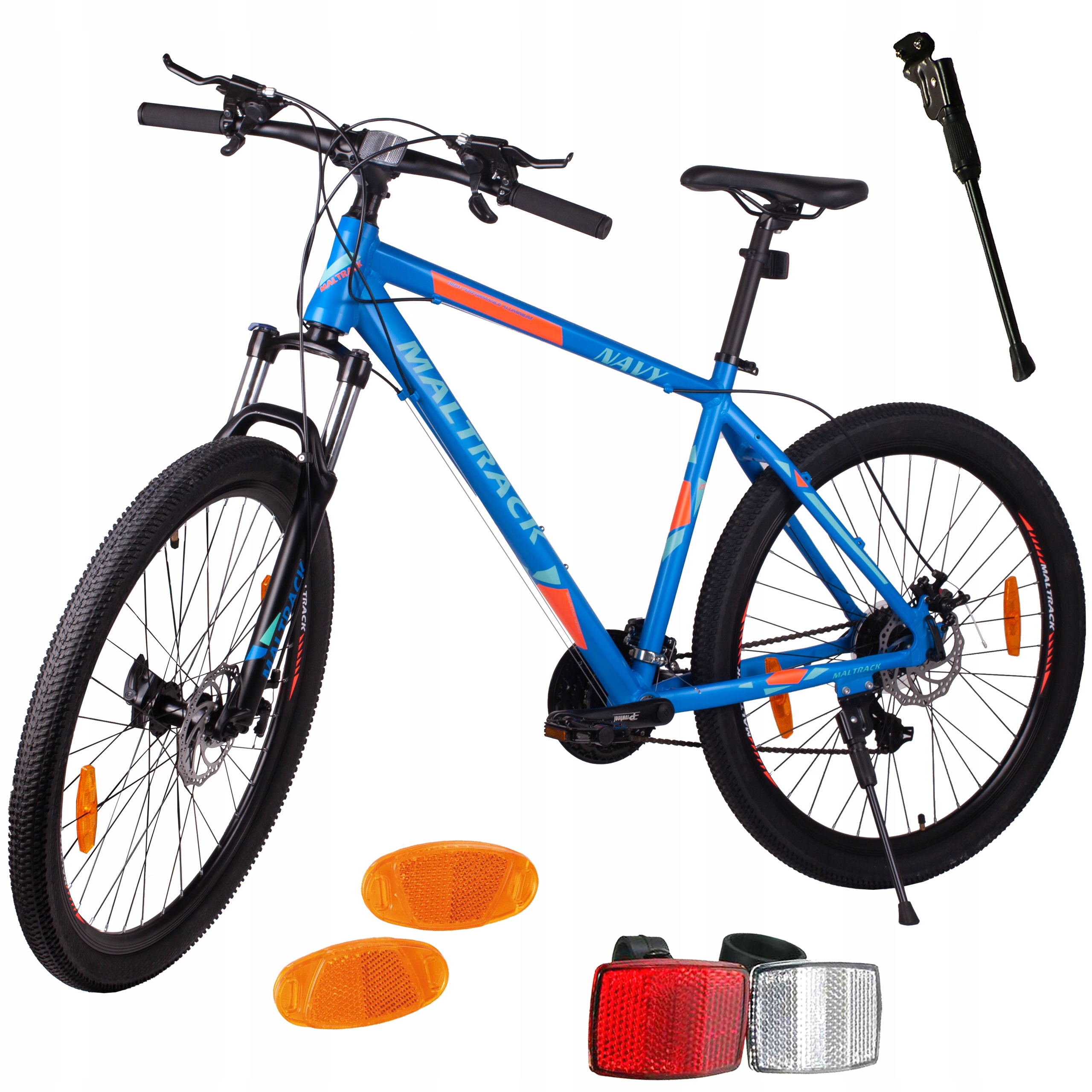 Rower Górski Mtb Shimano 2xTarcze Rama 27,5" 21 Biegów Rama Aluminiowa 26