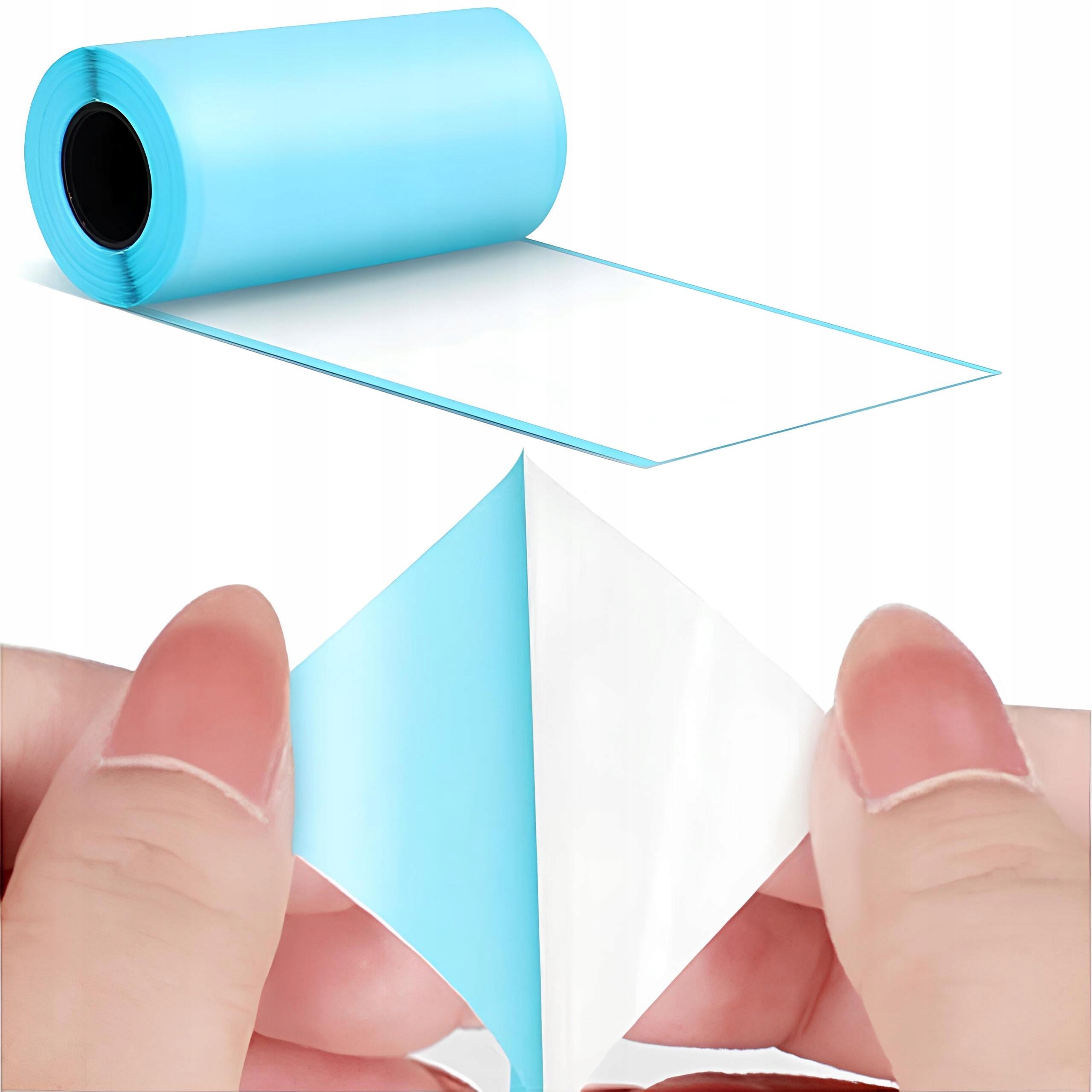 5x PAPIER TERMICZNY SAMOPRZYLEPNY ROLKI DO DRUKUŚ WKŁADY 3 METRY Producent Inna