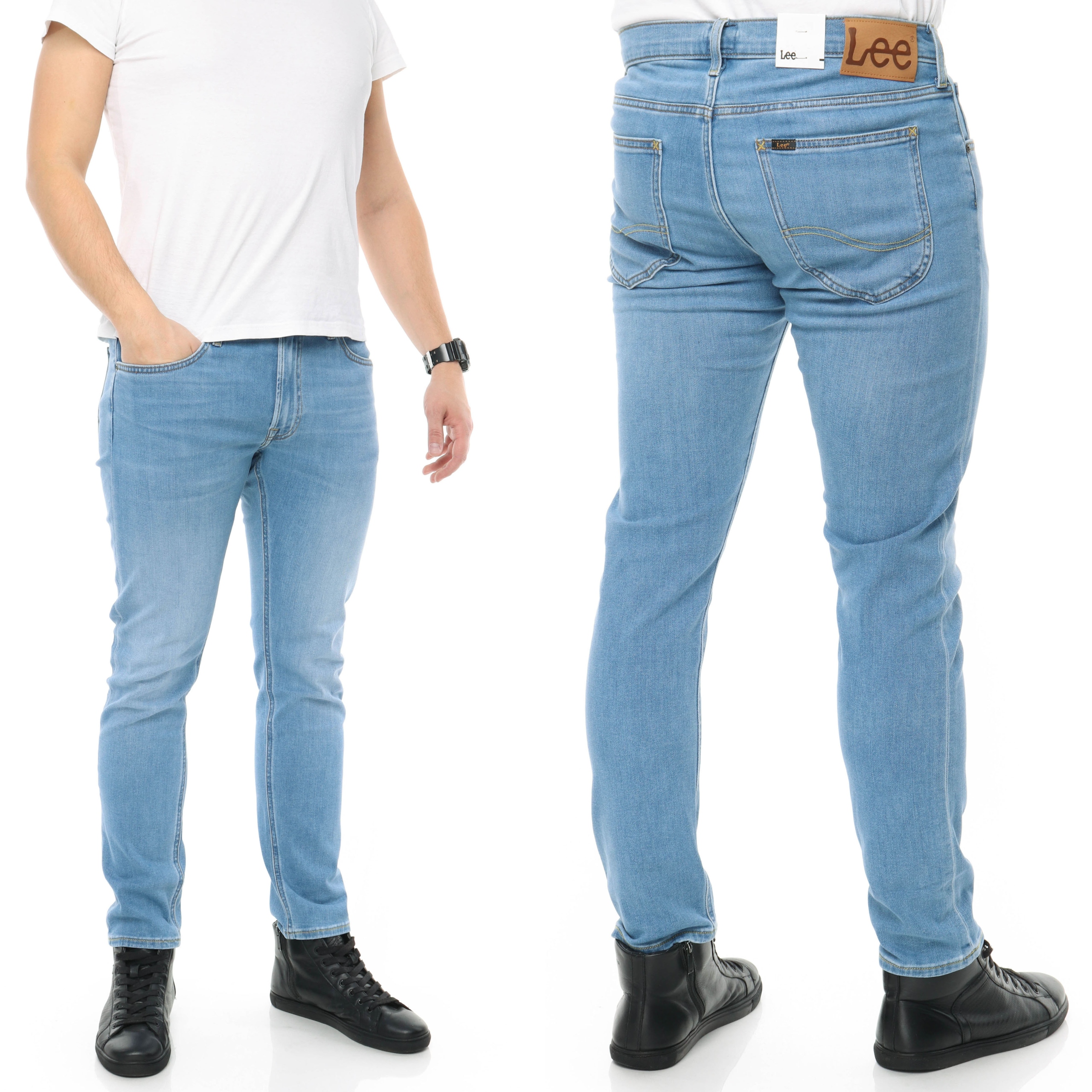 

Lee Luke spodnie męskie zwężane slim W32 L32