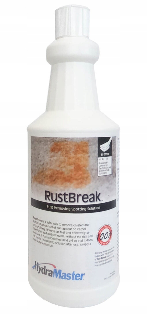 Levně HydraMaster RustBreak odstraňovač skvrn od rzi a krve 946 ml