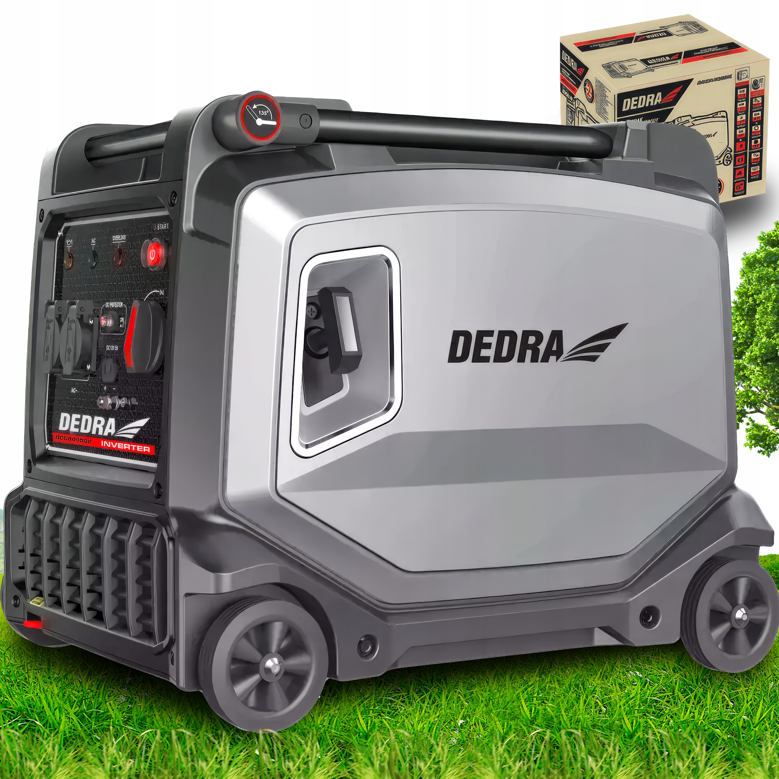 Dedra DEGA4500K Agregat prądotwórczy Inwertorowy 3800W 230V 12V 95dB