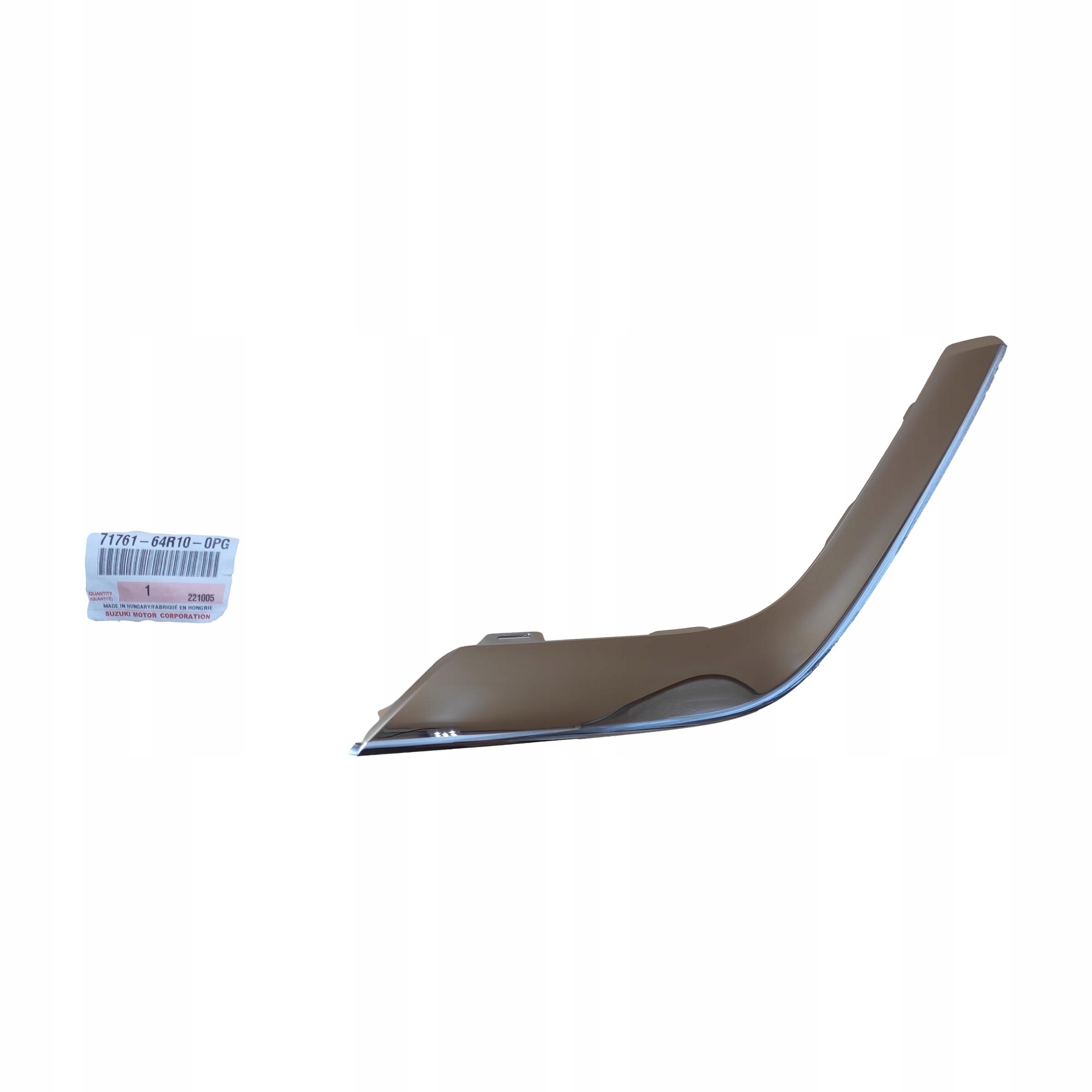 71761-64R10-0PG - НАКЛАДКА БАМПЕРА ЛІВА ХРОМ SUZUKI S-CROSS 15-ORG