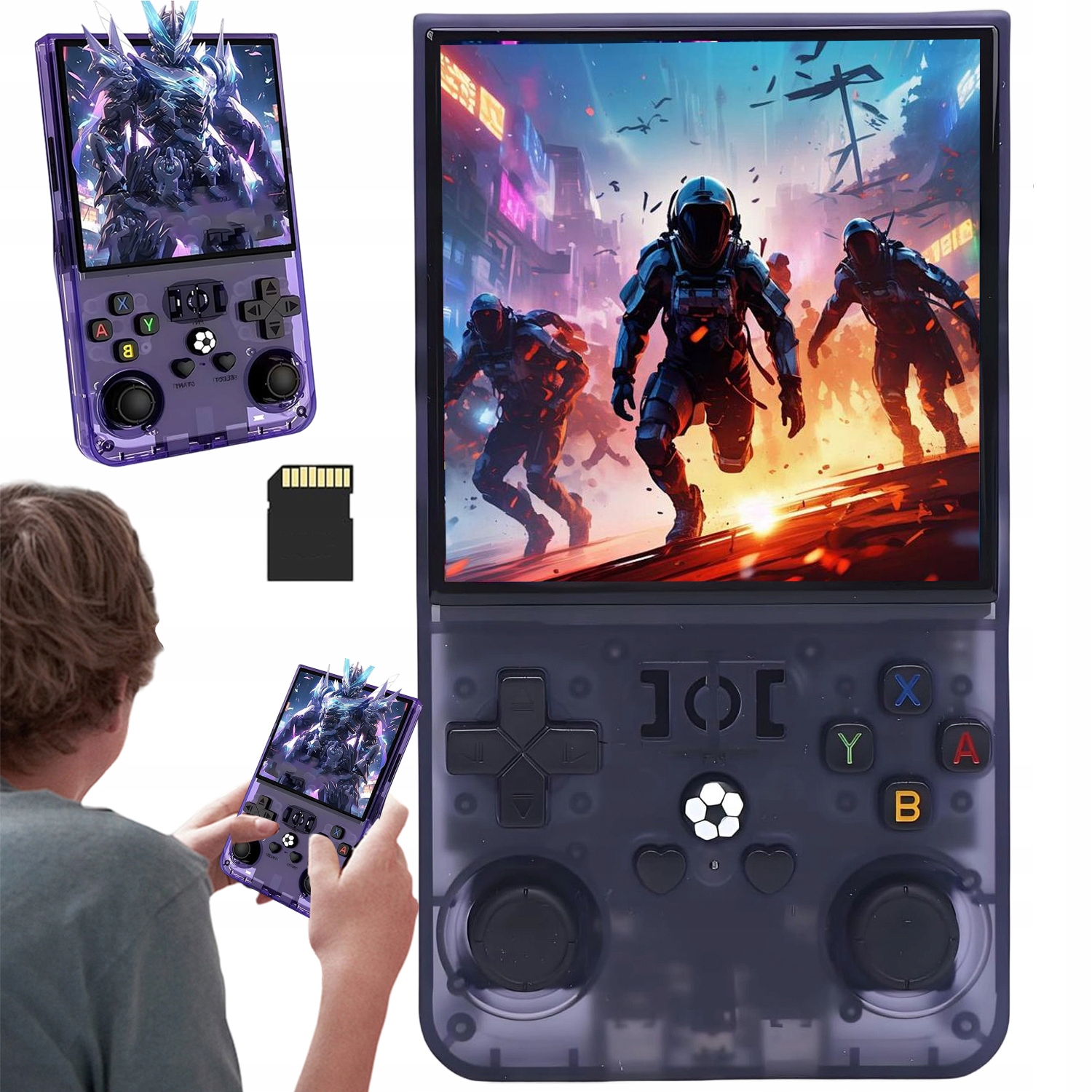 konsola retro 18000gier +kontroler pad mini przenośna gra do tv dla dziecka