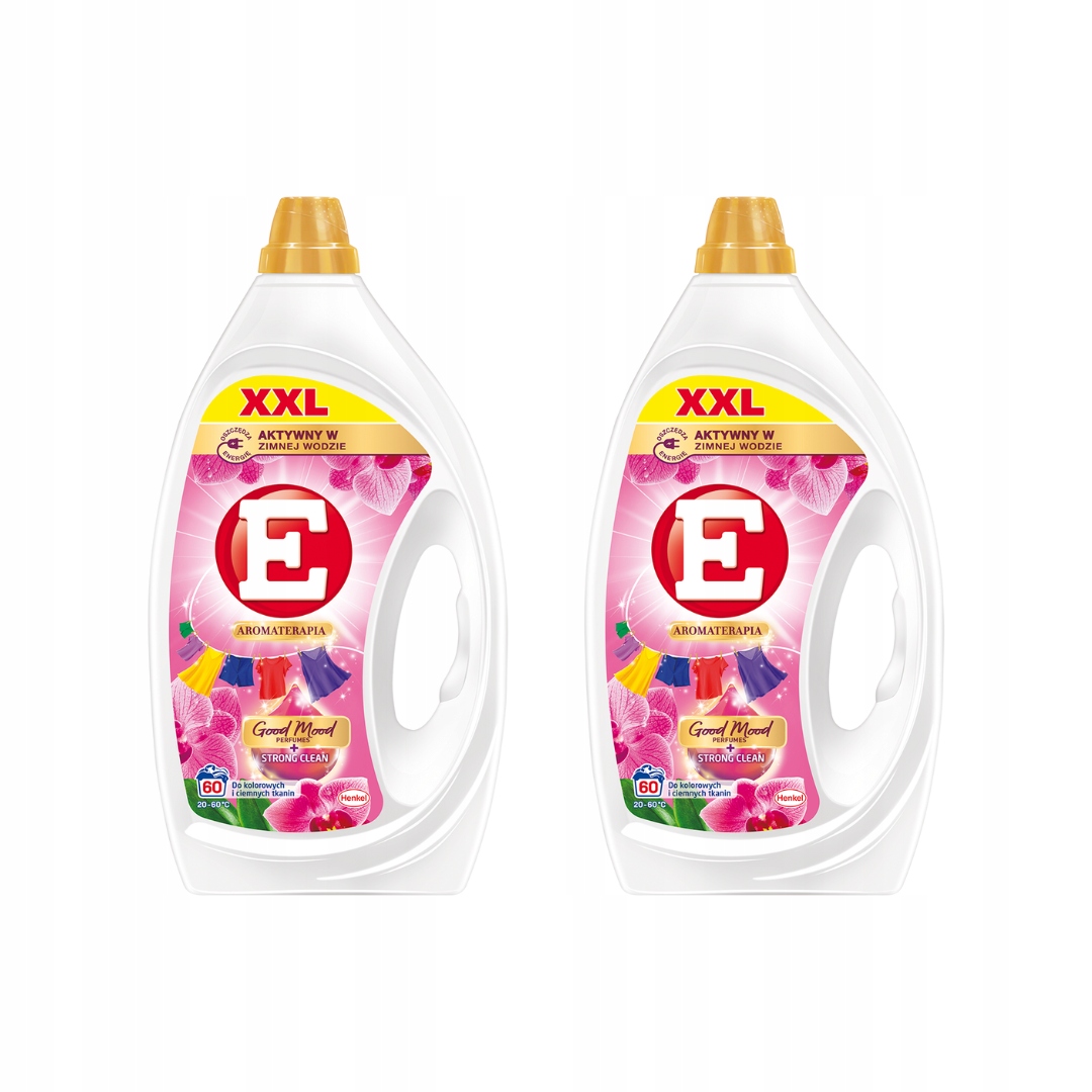 E Orchidea żel do prania 120 prań 2x 2,7l