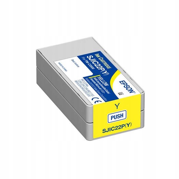Originální inkoust Yellow Epson SJIC22PY, SJI-C22PY, SJIC-22PY (C33S020604)