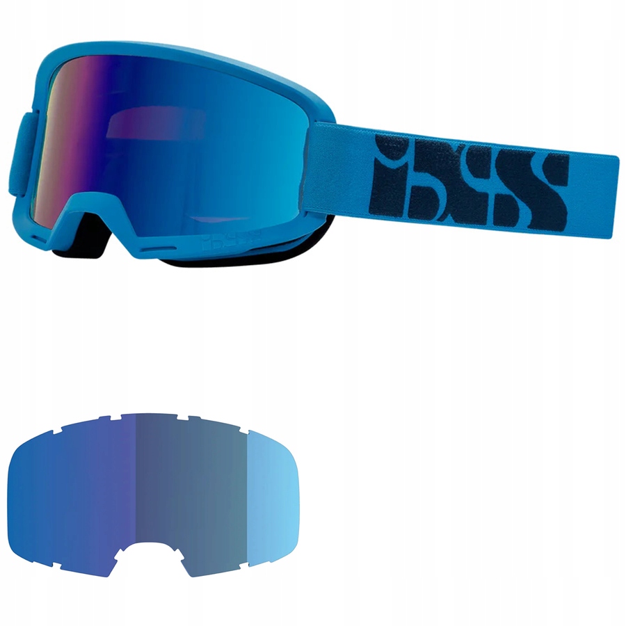 Ixs Hack Racing Blue cyklistické brýle Cobalt Mirror Lens Lt 21% z 60€