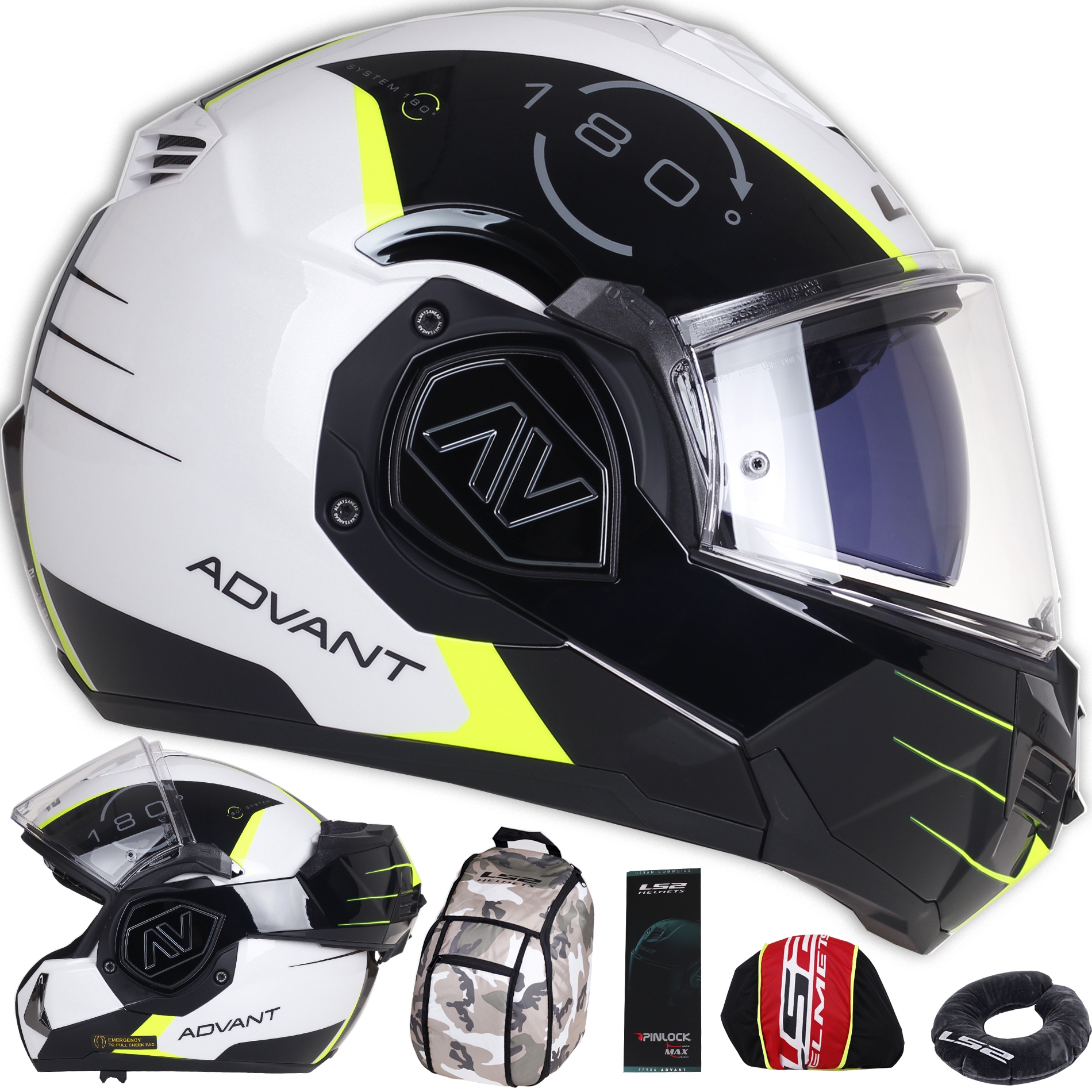 

Kask Szczękowy LS2 FF906 Advant Codex ECE22.06 P/j
