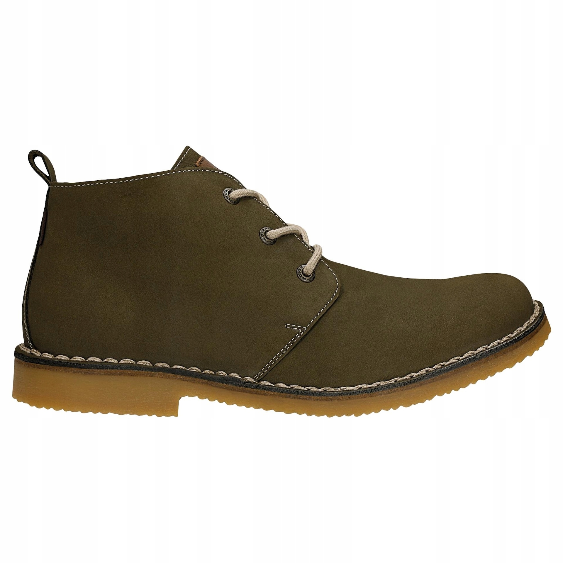 Kotníkové Boty chukka v khaki barvě vel. 40