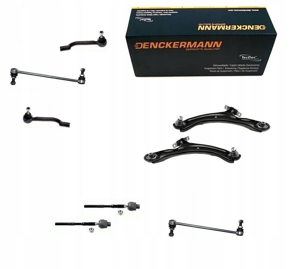 Ramena Koncovky Pouzdra Tyč Nissan X-trail T31 Qashqai J10 Přední Sada