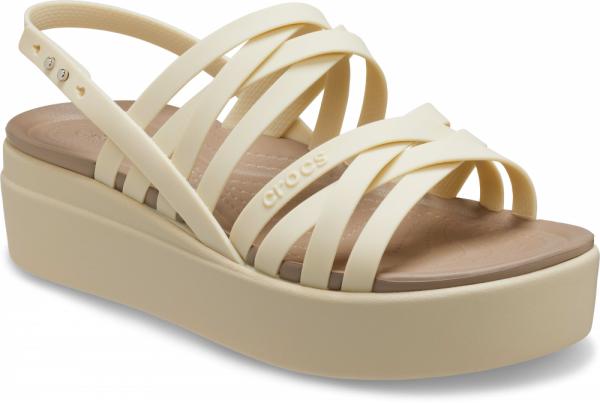 Crocs Dámské sandály Brooklyn Strappy Lowe 206751 Wedge 41-42